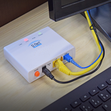 Load image into Gallery viewer, D-NET EPON/GPON ONU Wi-Fi Modem Fiber Optic, With 1 Giga SC/UPC or SC/APC Port (DN-GPON-102X)