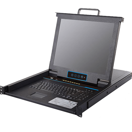 D-NET 1-Port 17" LCD VGA KVM Console (DN-KVM-1000)