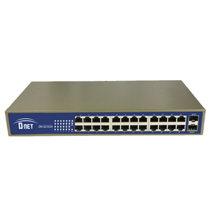 D-NET 24 Portas Gigabit Ethernet Network Switch, Commutator, Non-PoE (DN-SG1024)
