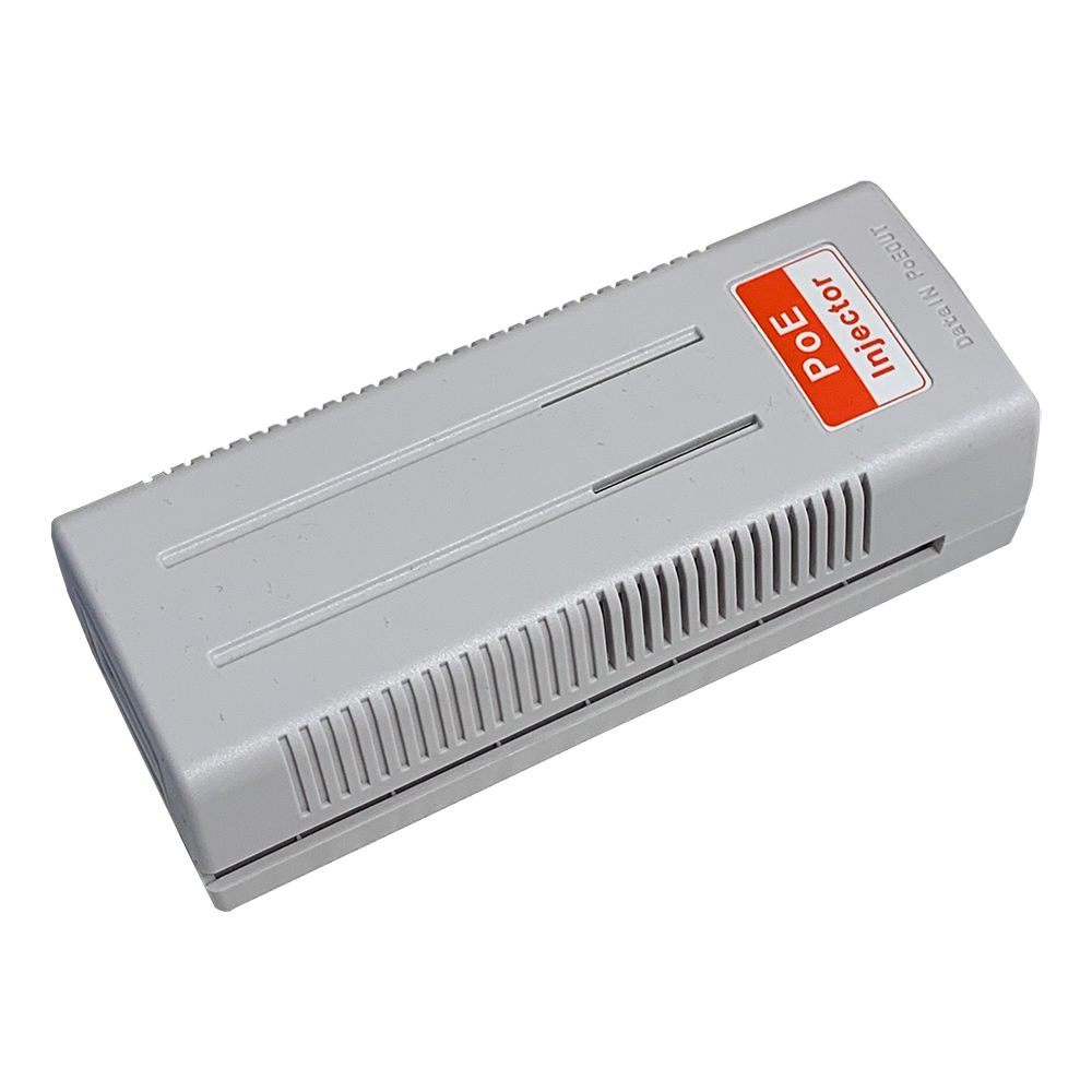 Injetor PoE (Power Over Ethernet) <span style="color: rgb(70, 74, 76); font-family: Roboto, sans-serif; font-size: 13px; font-weight: 400; background-color: rgba(0, 0, 0, 0.035);">D-NET</span>, Alimenta Dispositivos em até 100 M, 60 Watts (DN-POE-1001-60W)
                                