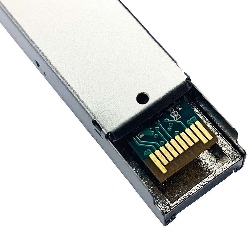 Módulo SFP Gigabit D-NET, conector de fibra LC, monomodo, Mini-GBIC, até 120 quilômetros, (DN-SFP-LX)
                                
