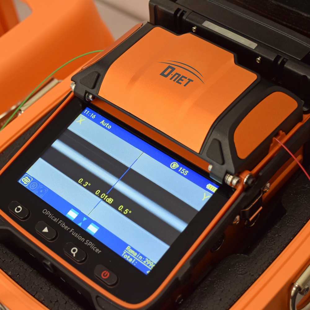 Máquina de Emenda com Alinhamento de Núcleo 6-em-1  D-NET (DN-CORE-90BT)