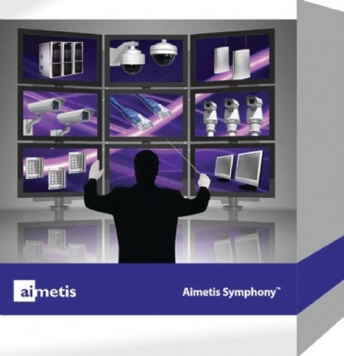 Aimetis Symphony Software Video Gerenciamento & Analíticos (SYM-SV-SL-S)