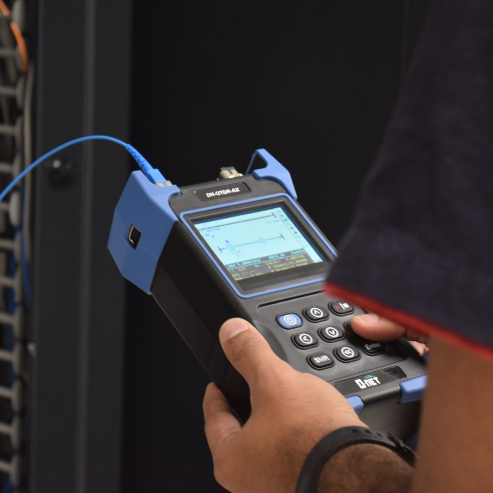 D-NET Palm OTDR 1310/1550/1625nm 38/37dB With PM/LS/ VFL/ (DN-OTDR-AX)