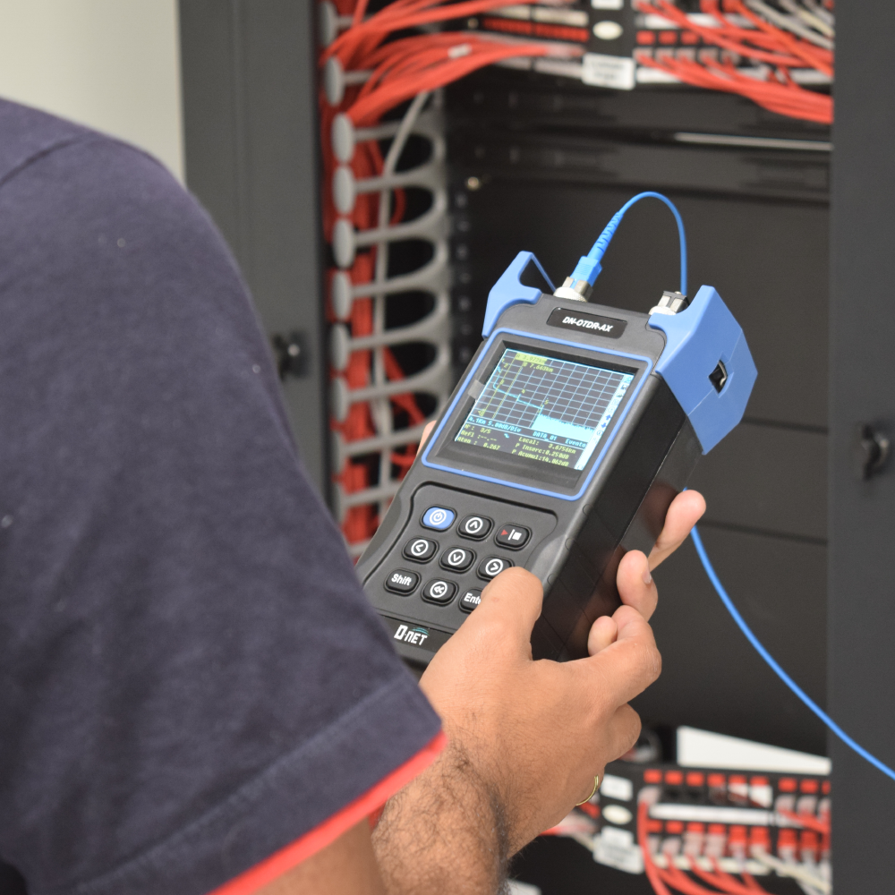 D-NET Palm OTDR 1310/1550/1625nm 38/37dB With PM/LS/ VFL/ (DN-OTDR-AX)