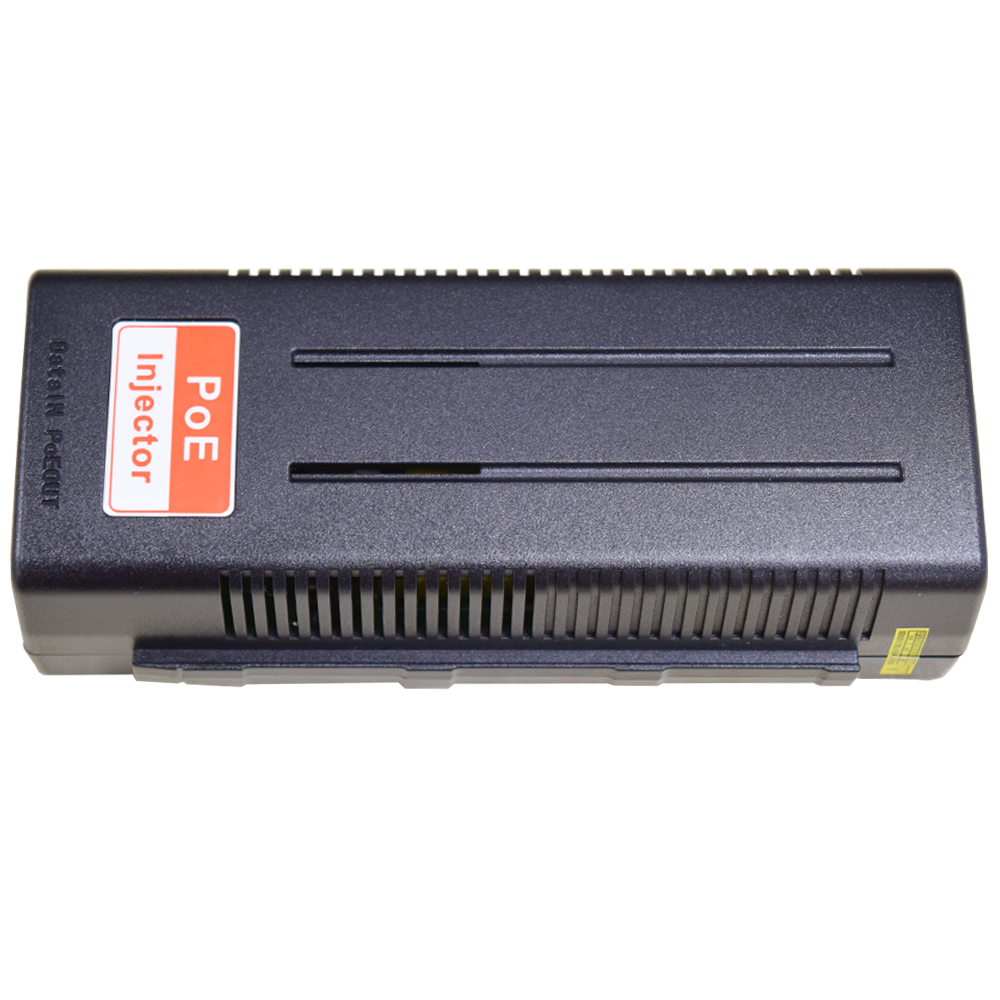 D-NET Power Over Ethernet (PoE) Injector, Powers Devices up to 100 M (328 Ft.), 30 Watts (DN-POE-1001-30W)