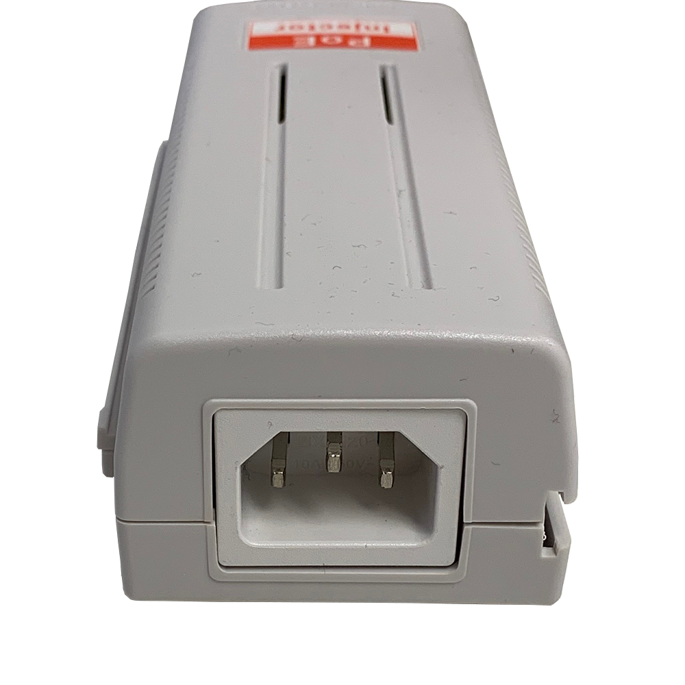 D-NET Power Over Ethernet (PoE) Injector, Powers Devices up to 100 M (328 Ft.), 60 Watts (DN-POE-1001-60W)