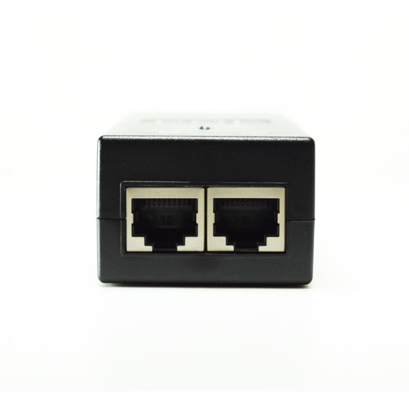 D-NET Power Over Ethernet (PoE) Injector, Powers Devices up to 100 M (328 Ft.), 24 Watts (DN-POE-1001-24V)