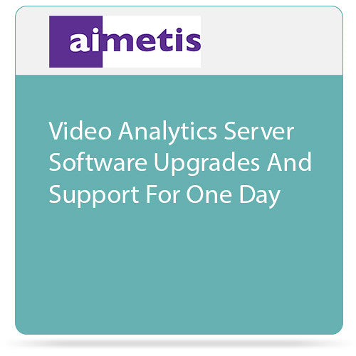 Senstar Aimetis Symphony V7 Video Analytics One Day Software Upgrade & Support (AIM-SYM7-VA-MS-CD)