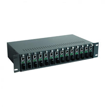 Load image into Gallery viewer, D-NET 14-Slots Fiber Converter Chassis, 19-inch rack mountable 2U (DN-MCC0214)